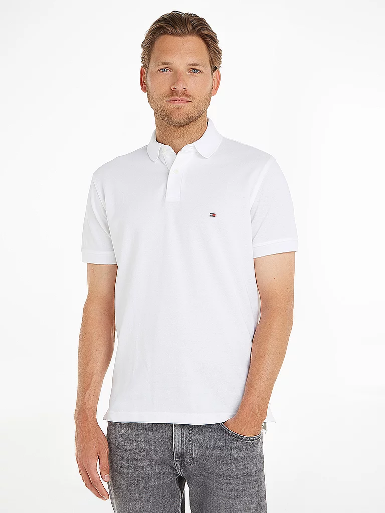 Tommy Hilfiger Polo à Manches Courtes 1985 Slim White 3XL Homme 4